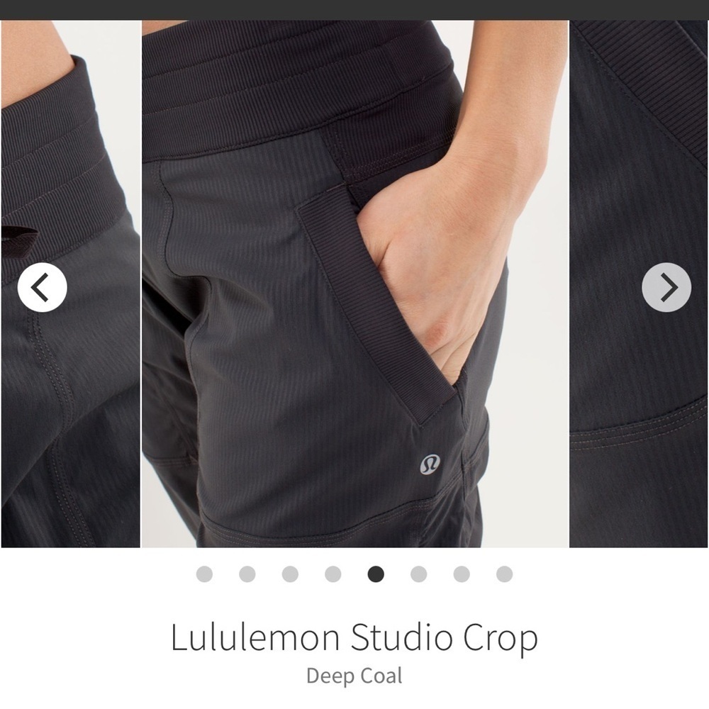 80. Lululemon Dance Studio Crops